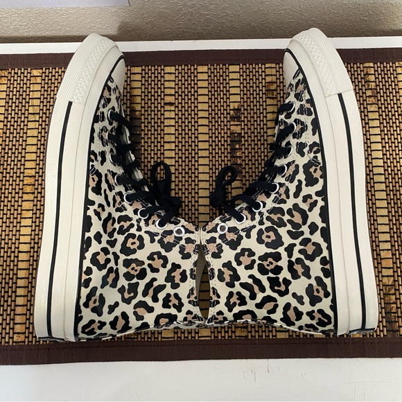 Converse Chuck 70 Glow-In-The-Dark Leopard Print Unisex M8.5 W10.5 Retro - Picture 6 of 10